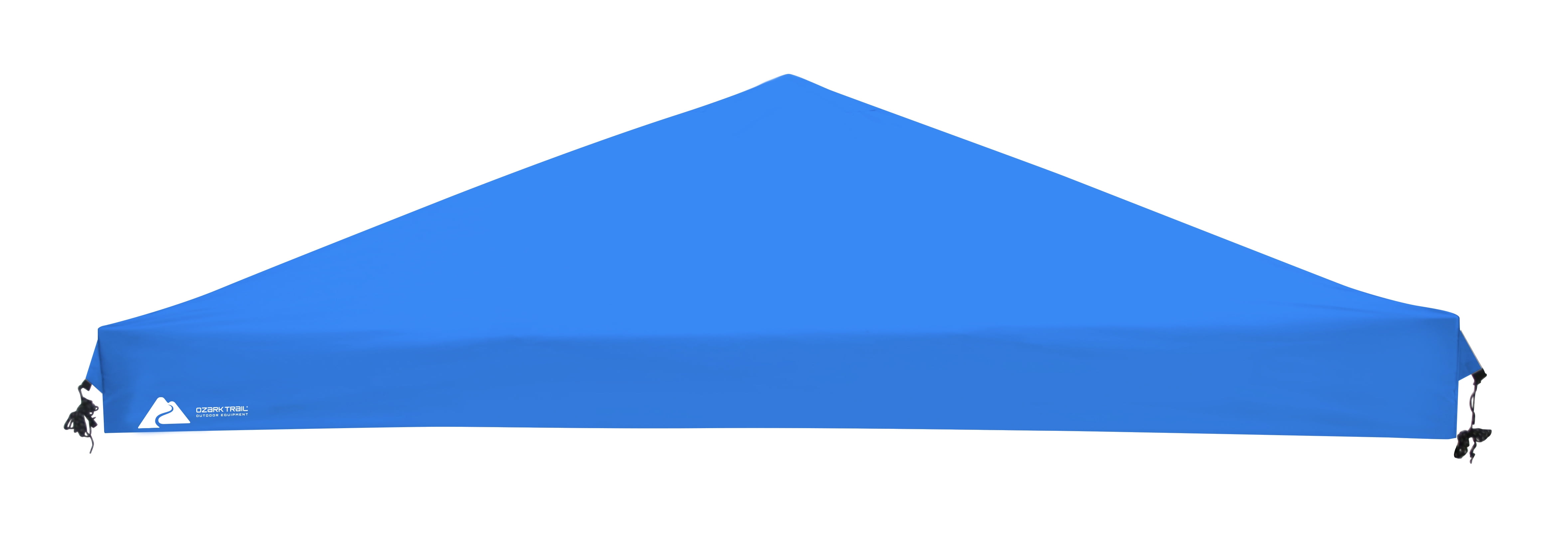 (2 pack) Ozark Trail 10' x 10' Blue Instant Slant Leg Canopy Replacement Top Cover
