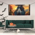 thumbnail image 2 of Lsque Sunset Meditating Bichon Frise Pattern Party Banner, Festive Banner , Holiday Celebrations and Events for Carnival Birthday Party Festival Decorations-Small, 2 of 8