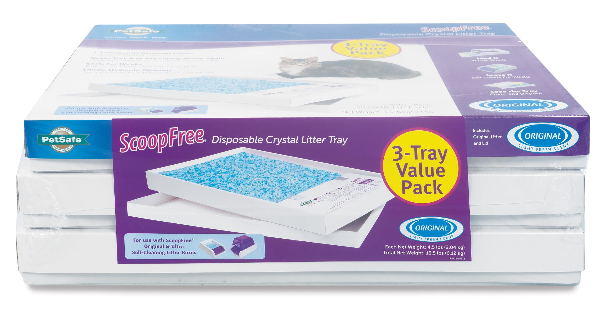 scoopfree litter tray refills walmart