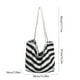 thumbnail image 3 of Bolso de hombro para mujer | Bolso casual de poliéster de moda, bolsa bandolera, correa ajustable | Azul oscuro o negro, 34x31x18cm, ligero, versátil para el día a día, 3 of 6