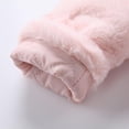 thumbnail image 6 of XXWXYD Baby Girls Hooded Thick Fleece Jacket Long Sleeve Zipper Puffy Cartoon Outwear Winter Warm Windproof Coat, Soft Comfortable for Toddler with B𝖾ar Ears, 6 of 9
