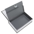thumbnail image 4 of Coffre-fort Livre, Coffre-Fort Simulation Plats de Service, Plateaux Plateaux Boîte Portable Boîte de Rangement d'Argent Boîte de Collection avec Serrure Clé, 4 of 8