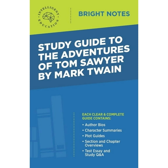 Bright Notes Study Guide to The Adventures of Tom Sawyer by Mark Twain, (Paperback)