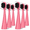 Light Pink, variant on Compatible with Burst Kids Electric Toothbrush Replacement Heads with Dust Cover Caps, Perfect Fit with BURST Kids Sonic Kids Toothbrush,6 Pack,Blue