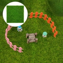 Homoyoyo Artificial Greenery Turf Sheet for Indoor Outdoor Decorative Craft Use, Faux Grass Mat for