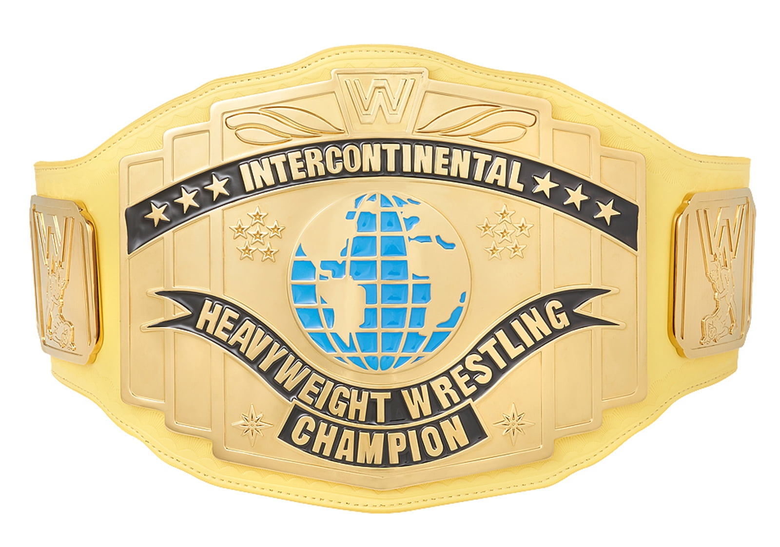 WWE - Classic Intercontinental (Yellow Strap) - Adult Size Replica ...