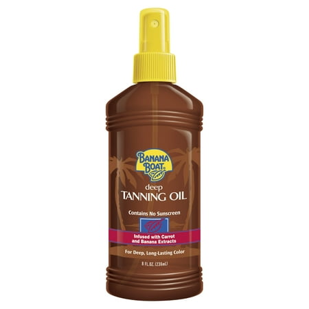 Banana Boat Deep Tanning Oil Pump Spray - 8 Ounces