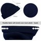 thumbnail image 4 of Gorro de punto 100% lana merina Gorros de invierno cálidos unisex Gorro de punto elástico suave, transpirable y acogedor, 4 of 6