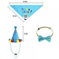 thumbnail image 4 of Dog Birthday Party Supplies, Dog Birthday Bandana Toy Cake Boy Hat Scarfs Flag Balloon Number, 4 of 8