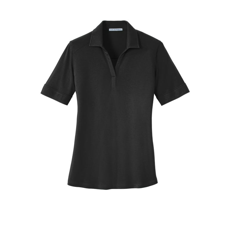 Walmart black polo womens store