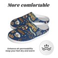 thumbnail image 6 of Picia Marine Nautical for Women's Lamb-hug Comfy Fleece House Slippers Memory Foam, Slip-on House Shoes Indoor Outdoor-39/40, 6 of 7