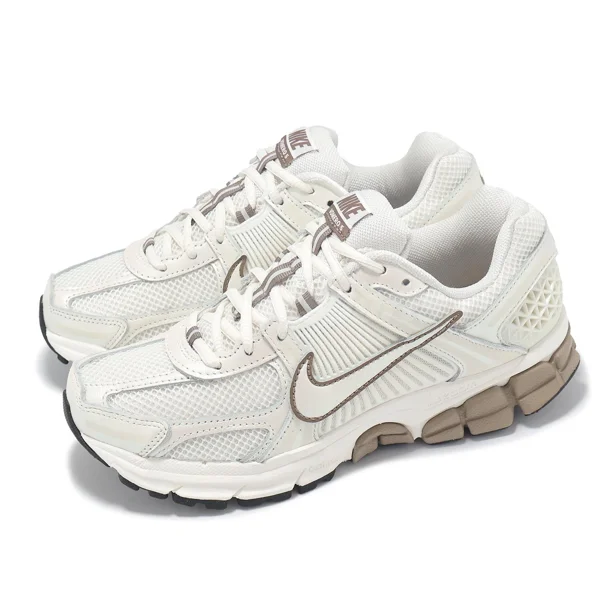 Nike Wmns Air Zoom Vomero 5 Sail Mink Brown Black Women Casual Shoes IB8129-133