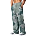 thumbnail image 6 of LTTVQM Pixel Camouflage Full Length Pants for Men 2026 Performance Grid Pixel Camo Lightweight Breathable Mens Athletic Wide Leg Full Length Pants Green M, 6 of 7