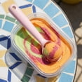 thumbnail image 2 of REGALWOVEN Ice Cream Scoop, Aluminum Alloy Hangable Ice Cream Scooper, Comfortable Ergonomic Handle, Easy Release for Gelato Pink-1Pcs 7.5 in, 2 of 7