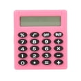 thumbnail image 1 of Calculadora de 8 dígitos, suma, resta, multiplicación, división, matemáticas, ayuda de aprendizaje, calculadora científica para escuela, hogar, , Rosado Hugo Calculadora educativa, 1 of 10