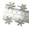 thumbnail image 2 of 20 Pack Mixed Snowflake Charms Pendants Lovely Antique Silver Bulk for DIY Craft Jewelry Making Crafting Earrings Necklace Bracelet Findings Gifts, 2 of 4