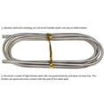 thumbnail image 2 of Billuyoard Cepillo de resorte, herramienta de limpieza, limpiaparabrisas de ranura, bomba de filtro eliminador de polvo de elasticidad de larga Herramientas de limpieza de acuarios Amarillo, 2 of 6