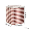 thumbnail image 6 of Clearance Under $5! InsCrazy Storage Bins with Lids Non-woven Zipper With Handles Oversized Moving Packing Bag Large-capacity Clothes Comforter Blankets and Pillows Storage Bags on Clearance, 6 of 8