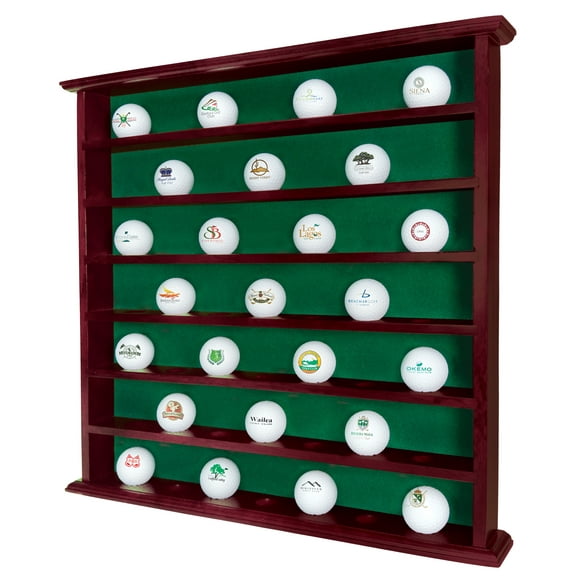 Golf Ball Display Cabinet (Holds 49 Balls)