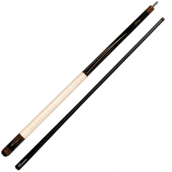 Longoni Niels Feijen Flames Curly Pool Billiard Cue w/Luna Nera Shaft No Wrap