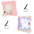 thumbnail image 4 of SaniMore for iPad Mini 6th Generation 8.3" Case with Pencil Holder, 3-Layer Protection Cover Built-in Shoulder & Handle Strap & Kickstand Military Grade Shockproof Protective Shell, Pink, 4 of 8