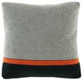 thumbnail image 5 of SAFAVIEH Pia 18" x 18" Modern Black/Red Geometric Cotton Decorative Pillow, 5 of 6