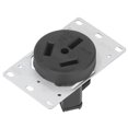 thumbnail image 1 of High quality NEMA 10-50R American Industrial Three-Pole Power Socket 50A, 1 of 5