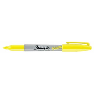 Sharpie Fine Neon Permanent Markers - Fine Marker Point - Neon Yellow, Neon  Pink, Neon Orange, Neon Green, Neon Blue - 5 / Set - R&A Office Supplies