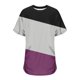 thumbnail image 3 of Fiudx Tops para Mujer Camiseta de Manga Corta Grande con Cuello Redondo Plisada y Cintura de Manga Corta Informal a La Moda para Mujer, 3 of 5