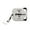 white black, variant on Golf Counter Compact Double Dial Accessory Indicator Stroke Putt Key Chain Training Aid Outdoor Sport Supplies