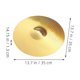 thumbnail image 2 of FUTUREORYY Cymbal Dorado Para De Batería Con Estructura Segura Y Elegante Metálico, 2 of 6