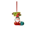 thumbnail image 3 of Fiudx Ofertas relámpago del día, solo en línea Colgante de calcetín de Papá Noel de resina de colores, decoración, regalo, colgante de árbol de Navidad, 3 of 7