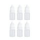 thumbnail image 1 of 6 botellas vacías de plástico de 5 ml con gotero exprimible para líquidos oculares (blancas), 1 of 7