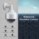 thumbnail image 4 of Btafrte Cámara Ficticia Falsa Alimentada Por Batería 360 Giratoria Intermitente LED CCTV Seguridad, 4 of 9