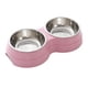 thumbnail image 5 of Greeniant Cuencos dobles para mascotas - Acero inoxidable Conveniente para alimentar mascotas en el hogar Accesorios para perros de acero Rosa 1 2piezas, 5 of 6