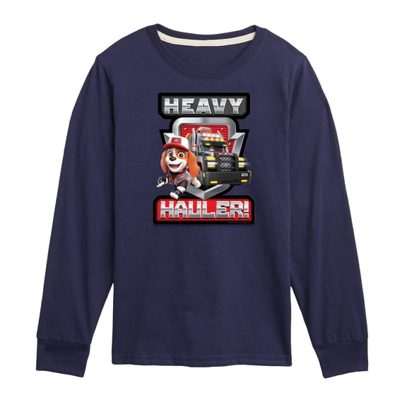 Paw Patrol - Heavy Hauler - Toddler And Youth Long Sleeve Graphic T-Shirt