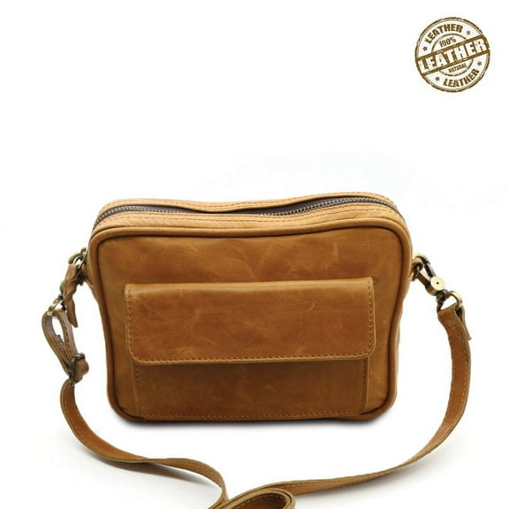 Brown Leather Multipurpose Belt Bags/ Fanny Packs/ Bum bags/ Crossbody Waist Bags, Fashion Pouch Pocket Travel  Ideal for both Men & Women