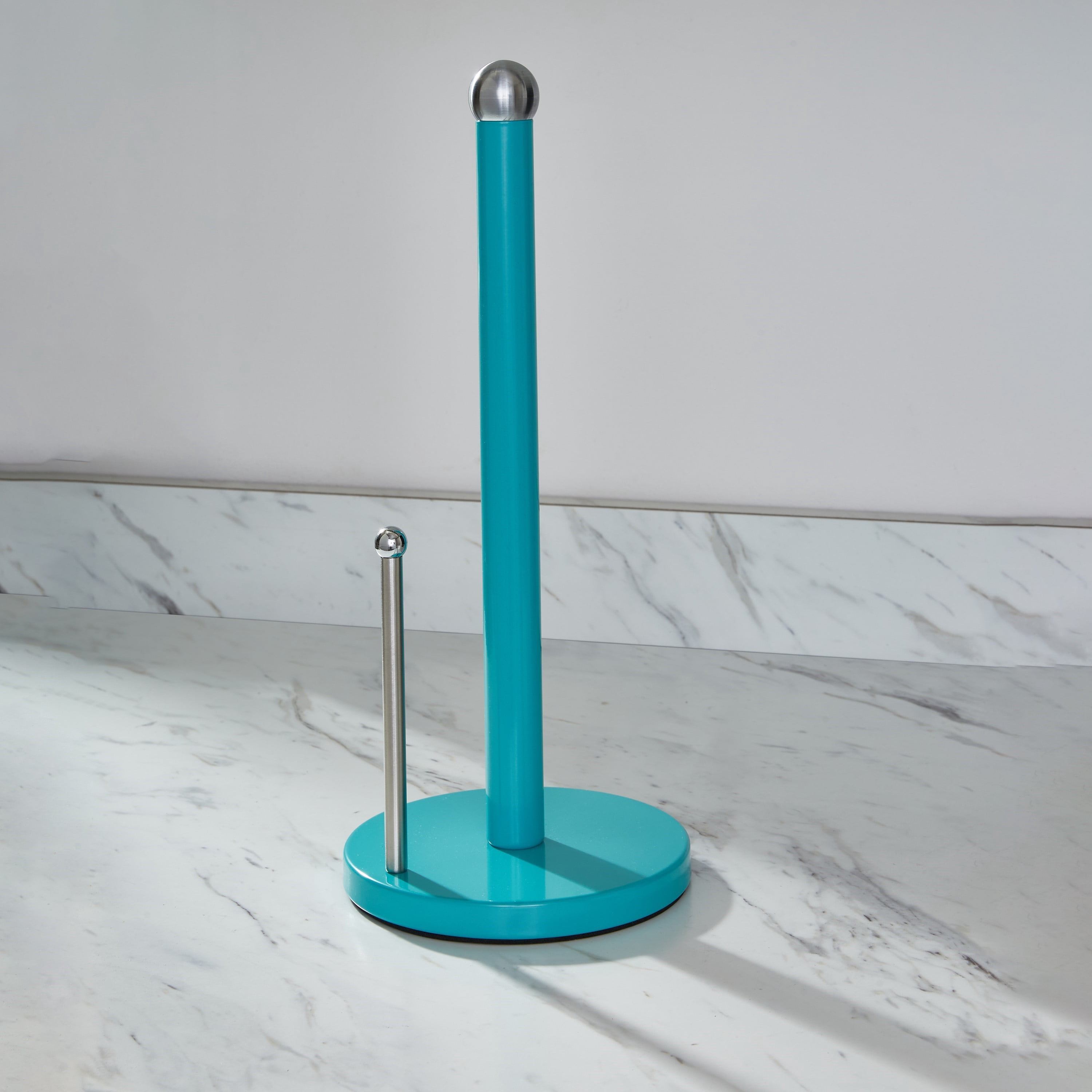 Kitchen Details Paper Towel Holder in Turquoise