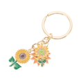 thumbnail image 5 of Unique Bargains 1 Pc Stylish Sunflower Sun Handbag Charm Bag Accessories 3.19″ Orange Yellow, 5 of 5