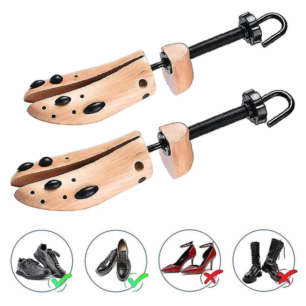 2 piezas/1 par de ensanchadores de zapatos resistentes para hombres (hy)