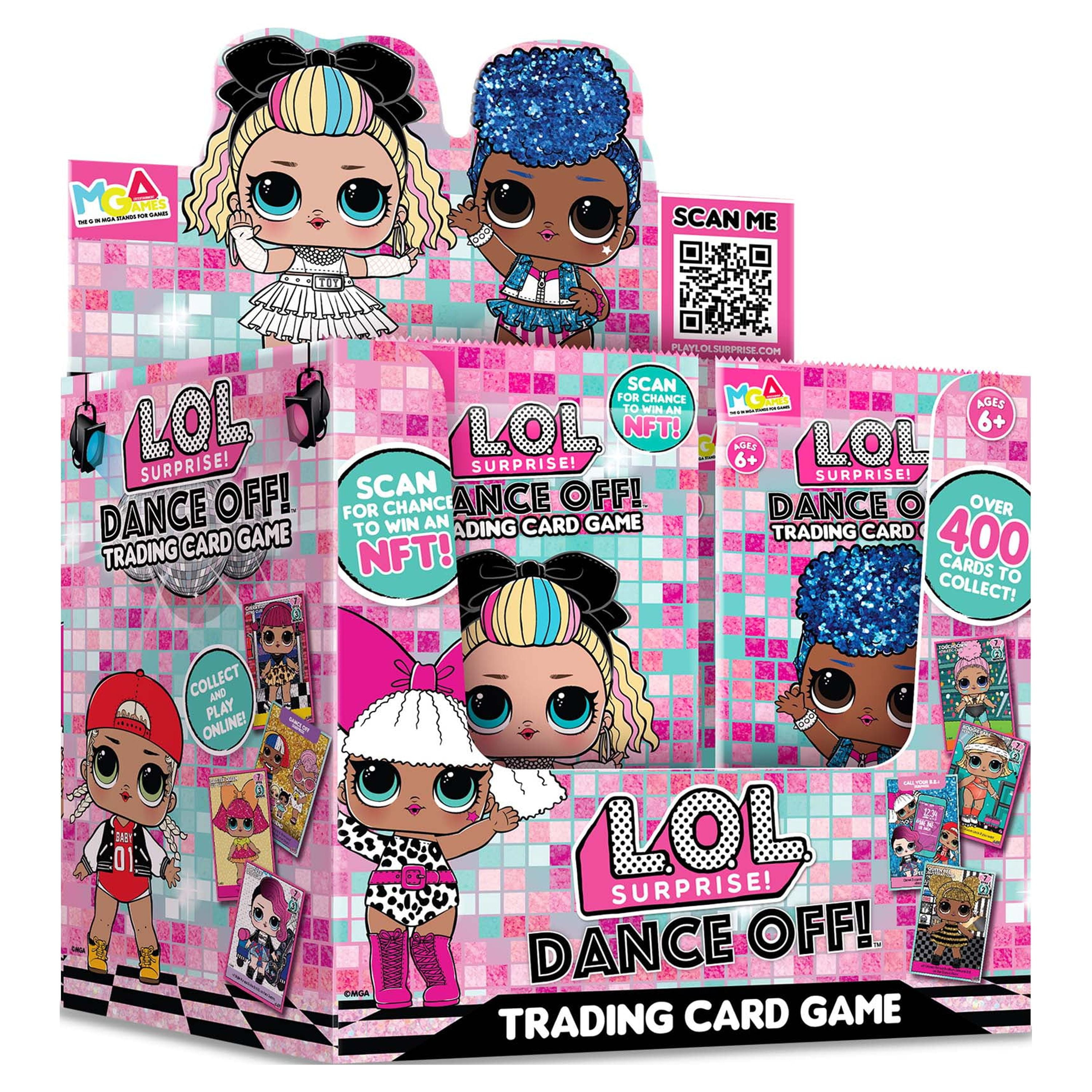 Kit 4 Card Game Lol Surprise Dance Off Blister Booster