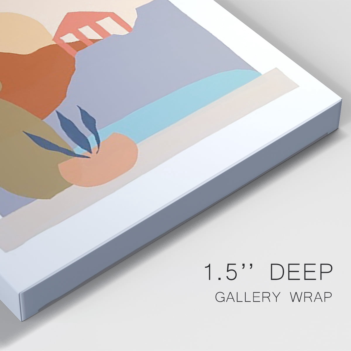 Paper Scene II Premium Gallery Wrapped Canvas - Ready to Hang