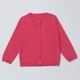 thumbnail image 5 of HFHAPW Toddler Girls Boys Cardigan Sweater Long Sleeve Knit Crewneck Button School Uniform Kids Casual Cute Outwear,3-4 Y, 5 of 5