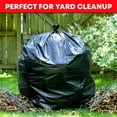 thumbnail image 5 of 45 Gallon Trash Bags, (Value-Pack 100 Bags w/Ties) Extra Large Black Garbage Bags - 45 Gallon Large Trash Bag Can Liners Capacity, 5 of 8