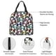 thumbnail image 4 of Fotbe Panda And Glasses Bolsa Térmica con Estampado y Forro de Aluminio Grueso Bolsa de Almuerzo con Bolsillo Frontal para Hombres y Mujeres, Ideal para Trabajo, Escuela, 4 of 8