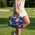 thumbnail image 4 of Yuyamidu Summer Fruits Golf Cart Seat Cover for 2-Seats Blue Golf Cart Seat Blanket with Front Pockets Golf Cart Accessories Decor Portable Comfortable and Keeps Warm in Winter, 4 of 8