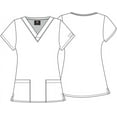 thumbnail image 5 of Dickies EDS Scrubs Top For Women V-Neck Print DK717, 5 of 7