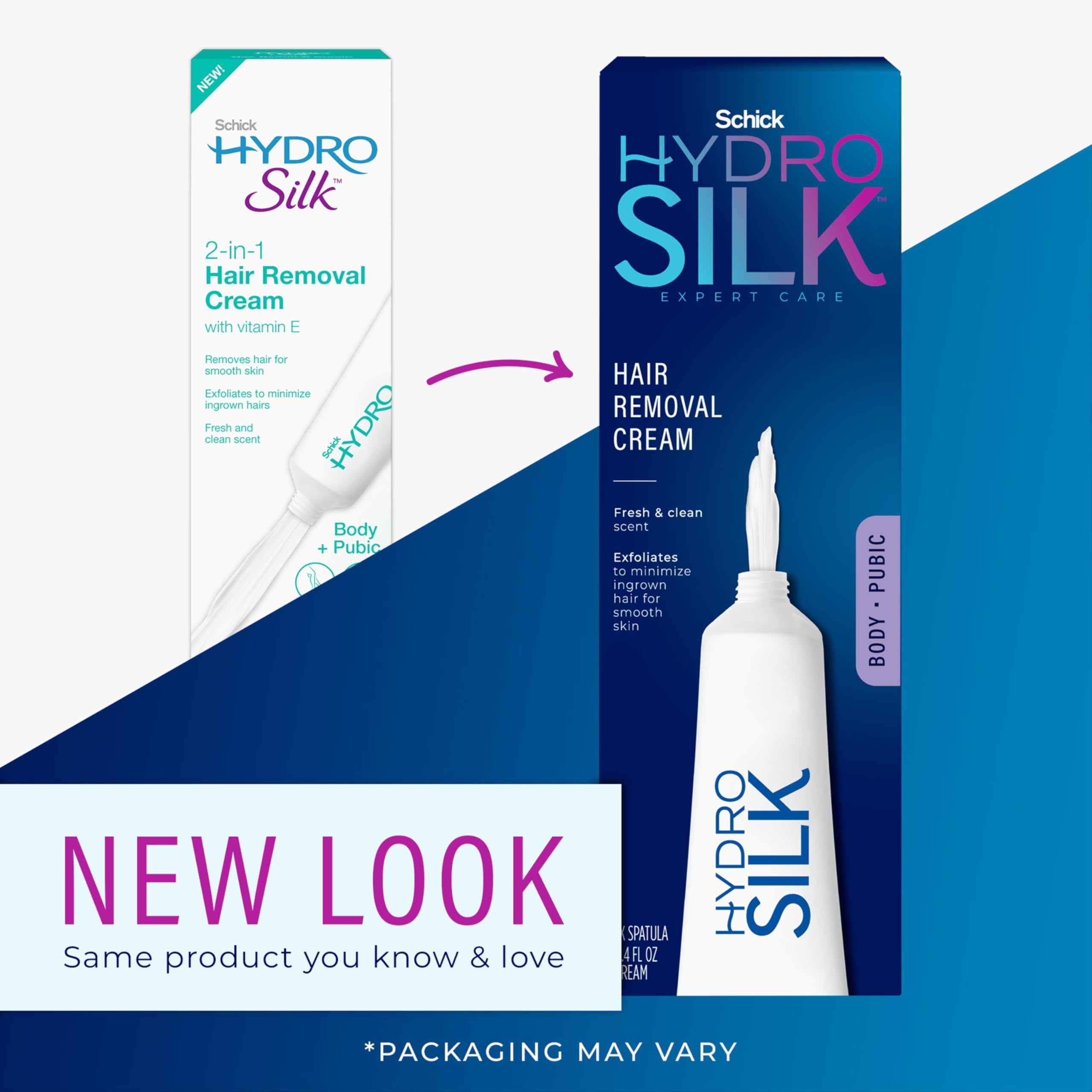 Schick Hydro Silk Hair Removal Cream for Women, Body Pubic , Depilatory Cream, Bikini Hair Removal Cream