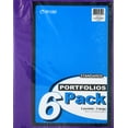 thumbnail image 2 of Top Flight Two Pocket Portfolio with Tangs, Assorted Colors, 6 Pack (4660255) 1 Pack, 2 of 2