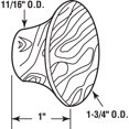 thumbnail image 2 of Prime-Line Products N 6756 Bi-Fold Door Pull Knob, 1-3/4-Inch,(Pack of 2), 2 of 4